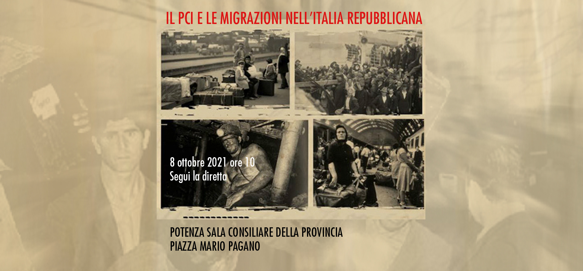 IL PCI E LE MIGRAZIONI NELL’ITALIA REPUBBLICANA